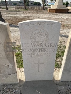 BAGHDAD (NORTH GATE) WAR CEMETERY - AITKEN, J